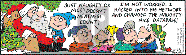 Frank and Ernest - Friday November 28, 2008 Comic Strip