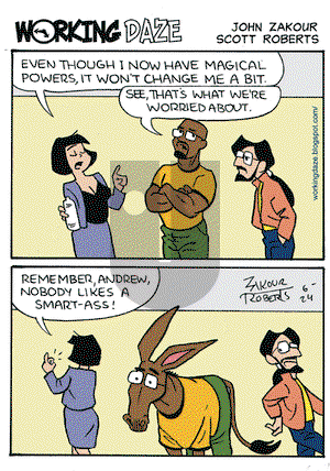 Working Daze on Wednesday June 24, 2009 Comic Strip