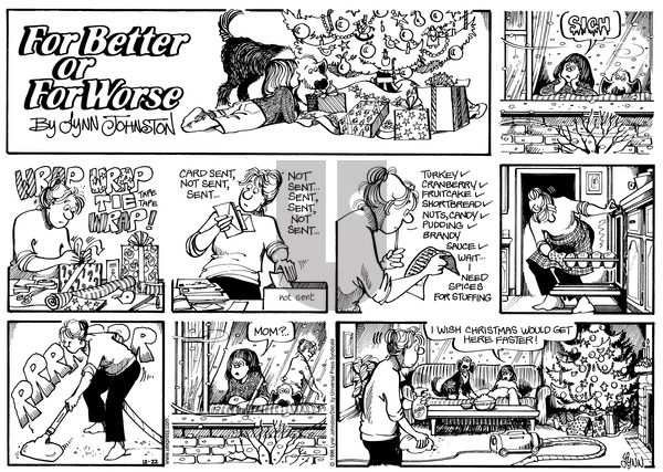 For Better or For Worse on Sunday December 22, 1996 Comic Strip