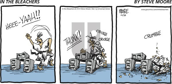 In the Bleachers on Sunday December 30, 2012 Comic Strip