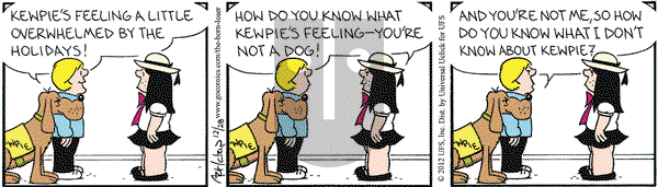 The Born Loser on Friday December 28, 2012 Comic Strip