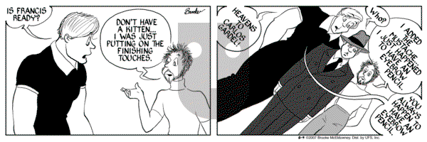 9 Chickweed Lane on Thursday August 9, 2007 Comic Strip