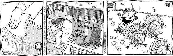Lio on Thursday November 26, 2015 Comic Strip