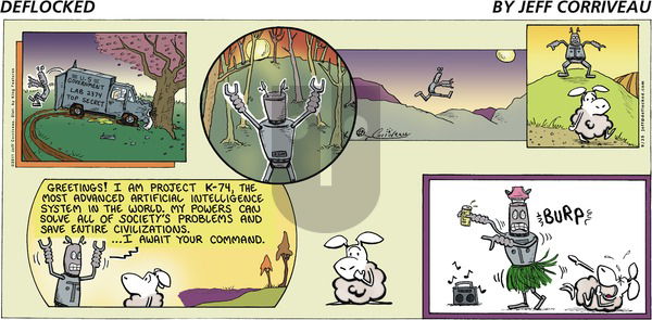 DeFlocked on Sunday September 25, 2011 Comic Strip