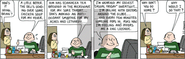 Cathy Classics on Friday March 2, 2007 Comic Strip