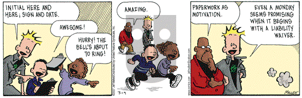 Frazz on Monday March 19, 2007 Comic Strip