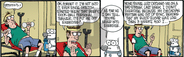 Monty on Friday October 14, 2016 Comic Strip