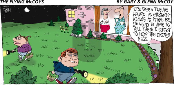 The Flying McCoys on Sunday March 31, 2013 Comic Strip