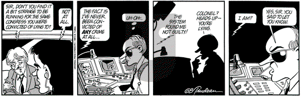 Doonesbury on Thursday June 23, 1994 Comic Strip