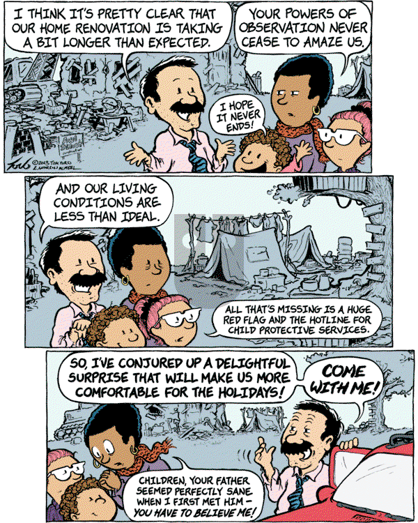 Home Free - Monday December 11, 2023 Comic Strip