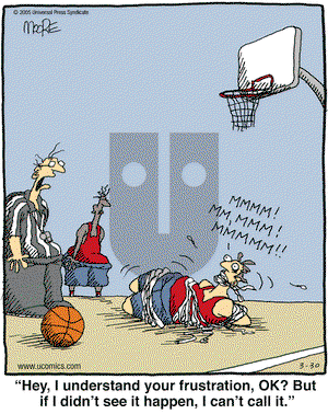 In the Bleachers on Wednesday March 30, 2005 Comic Strip