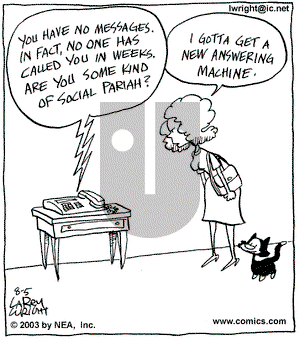 Kit 'N' Carlyle on Tuesday August 5, 2003 Comic Strip