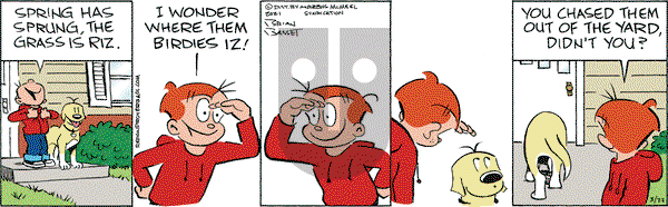 Red and Rover on Monday March 22, 2021 Comic Strip