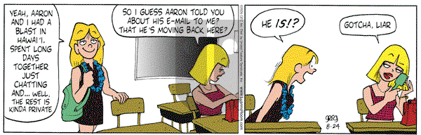 Luann on Saturday December 10, 2005 Comic Strip