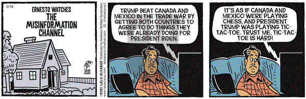 La Cucaracha - Tuesday February 18, 2025 Comic Strip