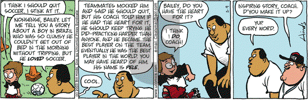 Cleats on Friday May 9, 2003 Comic Strip