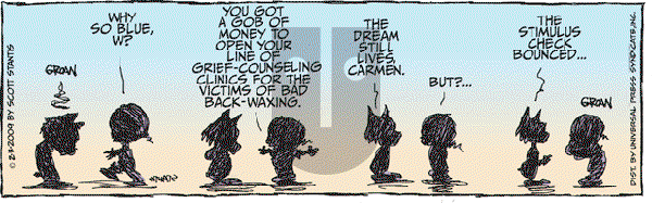 Prickly City on Wednesday February 11, 2009 Comic Strip