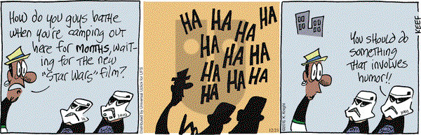 The Knight Life on Friday December 23, 2016 Comic Strip