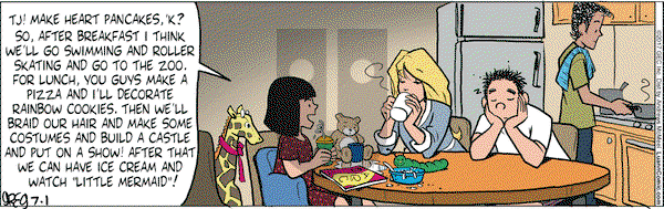 Luann on Saturday July 1, 2017 Comic Strip