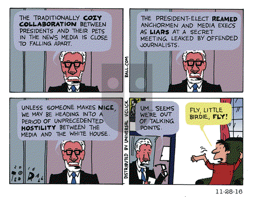 Ted Rall on Monday November 28, 2016 Comic Strip