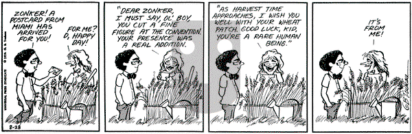 Doonesbury on Monday August 28, 1972 Comic Strip