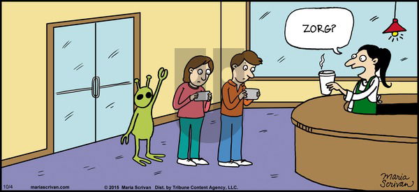 Half Full on Sunday October 4, 2015 Comic Strip