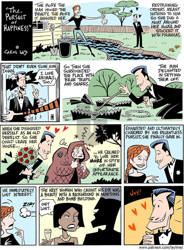 Lay Lines on Monday October 16, 2023 Comic Strip