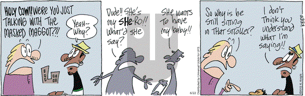 The Knight Life on Saturday June 22, 2013 Comic Strip