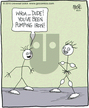 In the Bleachers on Friday August 27, 2010 Comic Strip