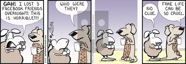 DeFlocked on Friday November 1, 2019 Comic Strip