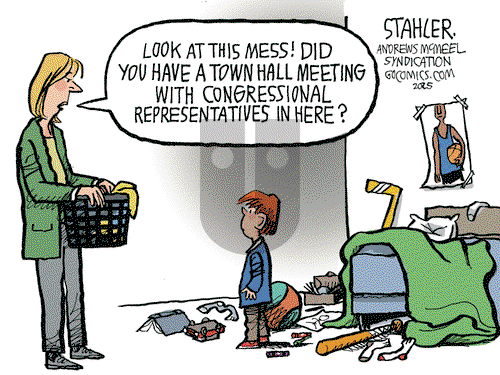 Jeff Stahler - Wednesday February 26, 2025 Comic Strip