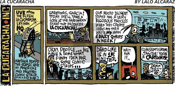 La Cucaracha on Sunday August 27, 2006 Comic Strip