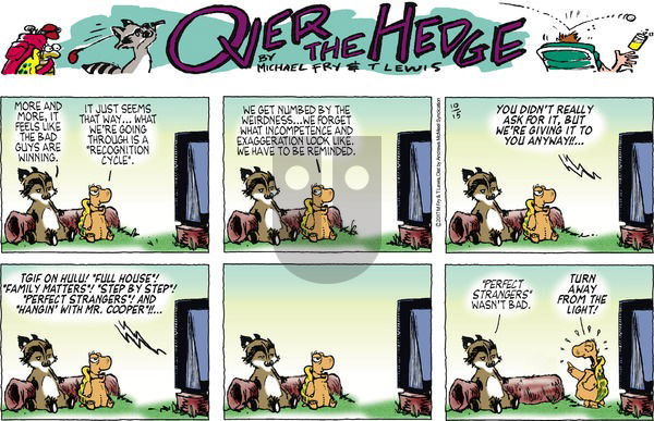 Over the Hedge on Sunday October 15, 2017 Comic Strip
