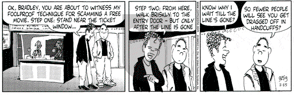 Luann - Wednesday February 25, 1998 Comic Strip