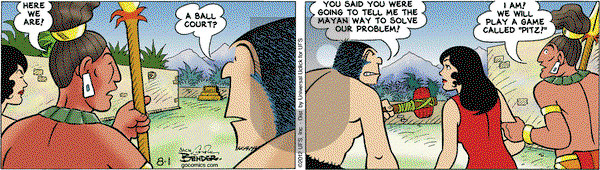 Alley Oop - Wednesday August 1, 2012 Comic Strip