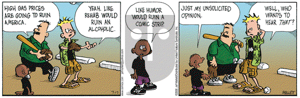 Frazz on Monday July 17, 2006 Comic Strip