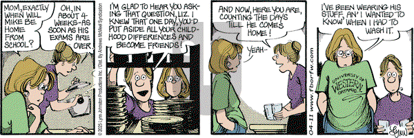 For Better or For Worse on Friday April 11, 2025 Comic Strip