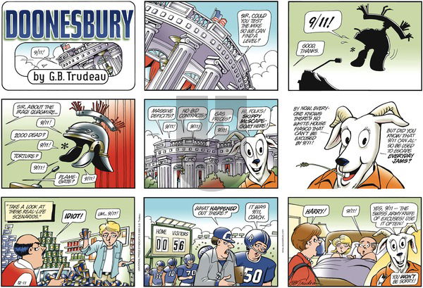 Doonesbury on Sunday December 11, 2005 Comic Strip