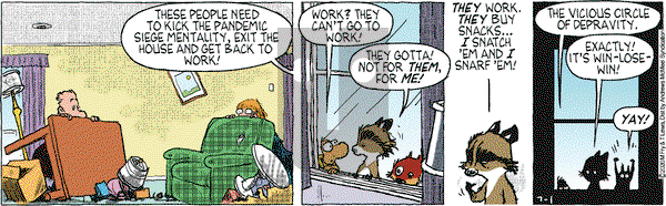 Over the Hedge on Wednesday July 1, 2020 Comic Strip