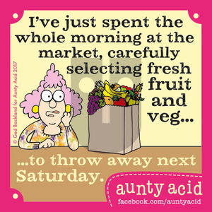 Aunty Acid on Thursday November 9, 2017 Comic Strip