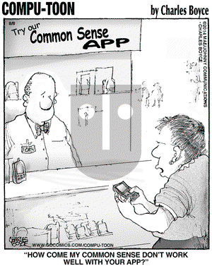 Compu-toon on Friday August 8, 2014 Comic Strip