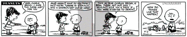 Peanuts on Wednesday August 6, 1952 Comic Strip