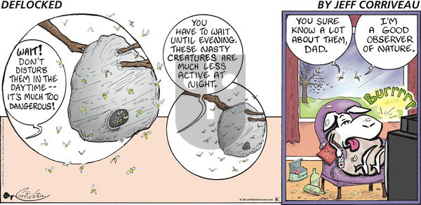 DeFlocked on Sunday September 30, 2018 Comic Strip