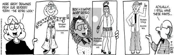 Luann on Tuesday March 14, 1995 Comic Strip