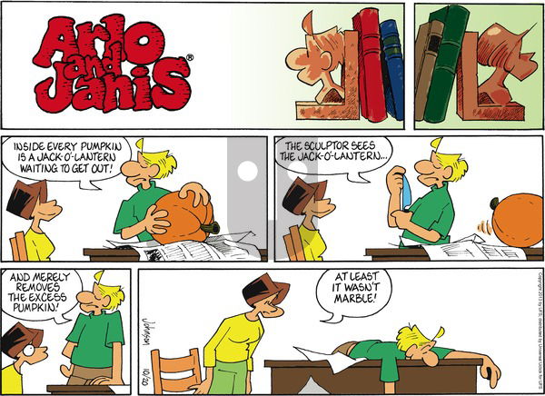 Arlo and Janis on Sunday October 20, 2013 Comic Strip
