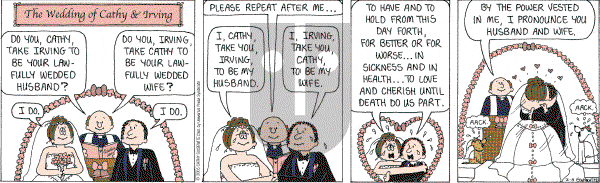 Cathy Classics - Saturday February 5, 2005 Comic Strip