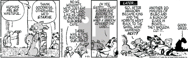 Over the Hedge on Monday January 1, 2007 Comic Strip