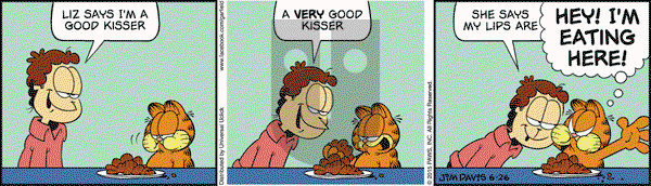 Garfield on Friday June 26, 2015 Comic Strip