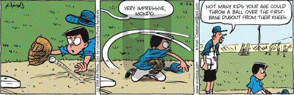 Cleats - Saturday April 22, 2006 Comic Strip
