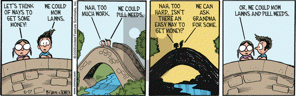 Grand Avenue on Wednesday June 17, 2009 Comic Strip